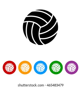 Web Icon Volleyball Stock Vector (Royalty Free) 465483479 | Shutterstock