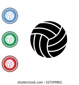 Web icon. Volleyball