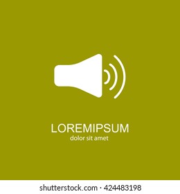 Web icon. Volume