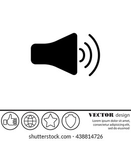 Web icon. Volume