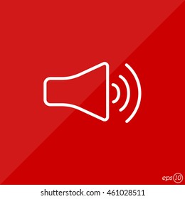 Web icon. Volume