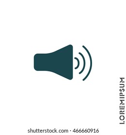 Web icon. Volume