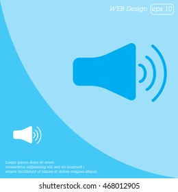 Web icon. Volume