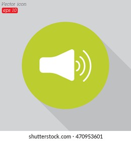 Web icon. Volume