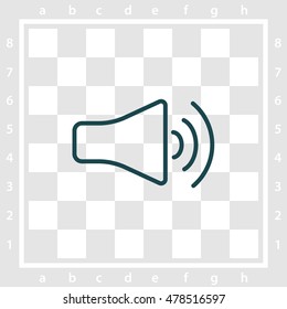 Web icon. Volume