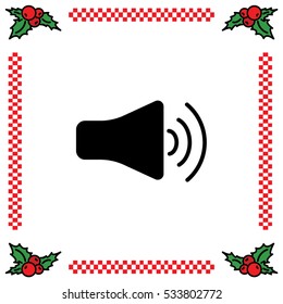 Web icon. Volume