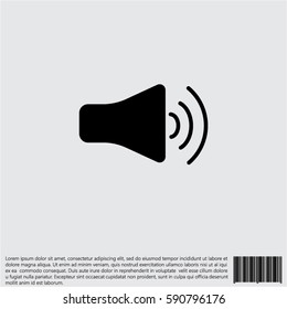 Web icon. Volume