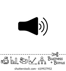 Web icon. Volume. vector illustration