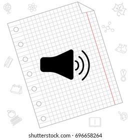 Web icon. Volume. vector illustration