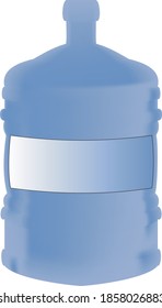 Icono web, botella de agua buena para el diseño del ilustrador de vectores de iconos, 