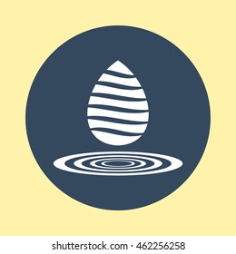 Web Icon of Water Drop.