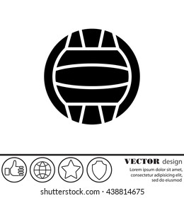 Web icon. Water polo