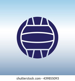 Web icon. Water polo