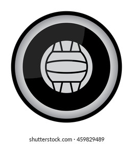 Web icon. Water polo