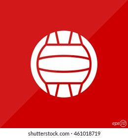 Web icon. Water polo