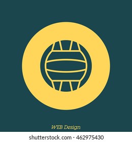 Web icon. Water polo