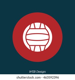 Web icon. Water polo