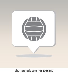 Web icon. Water polo