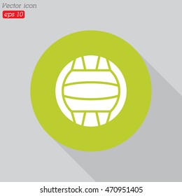 Web icon. Water polo