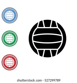 Web icon. Water polo