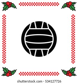 Web icon. Water polo