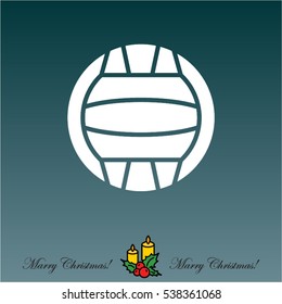 Web icon. Water polo