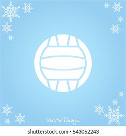 Web icon. Water polo