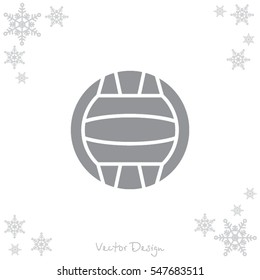 Web icon. Water polo