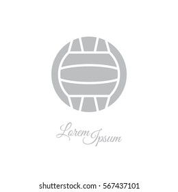 Web icon. Water polo