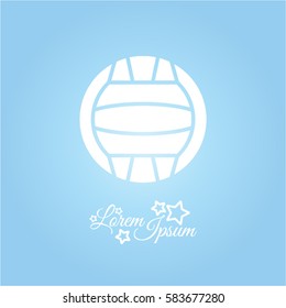 Web icon. Water polo