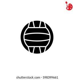 Web icon. Water polo