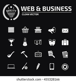 
Web icon,business icon,vector