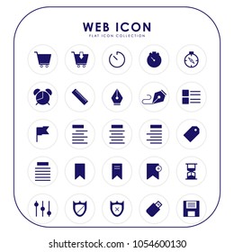 Web icons