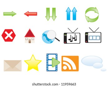 Web icons