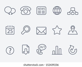 Web icons