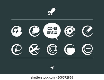 Web icons