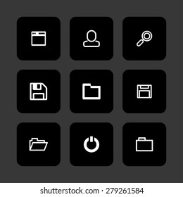 web icons