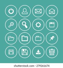web icons