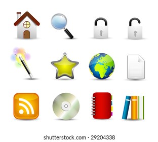 Web icons