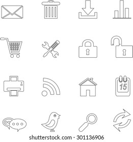 web icons