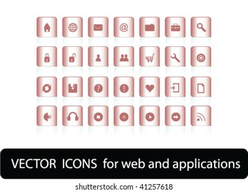 web icons for web and applications