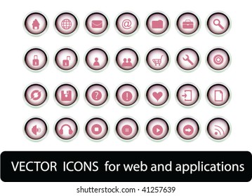 web icons for web and applications