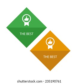Web icons. The best. Vector illustration