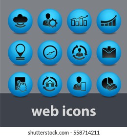 Web icons - buttons