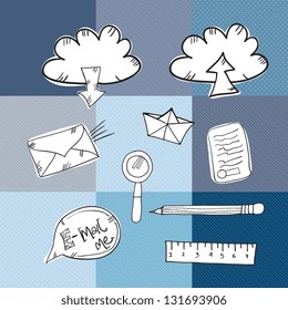 Web Icons (collection set) Hand Draw