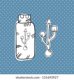 Web Icons (collection set) Hand Draw
