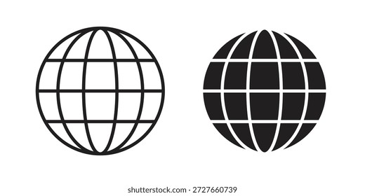 Colección de iconos web. Iconos planos lineales delgados y negros
