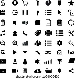 web icons collection vector drawing