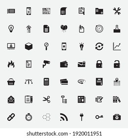 Web icons collection,symbol and vector,Can be used for web, print and mobile