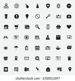 Web icons collection,symbol and vector,Can be used for web, print and mobile